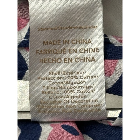 Pottery Barn Teen Patchwork Standard Pillow Shams 2 ‎ Boho 100% Cotton Rare HTF - Picture 6 of 9